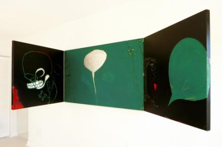Untitled, 2011 Triptych